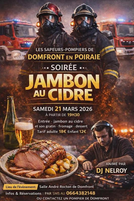 Soirée jambon au cidre