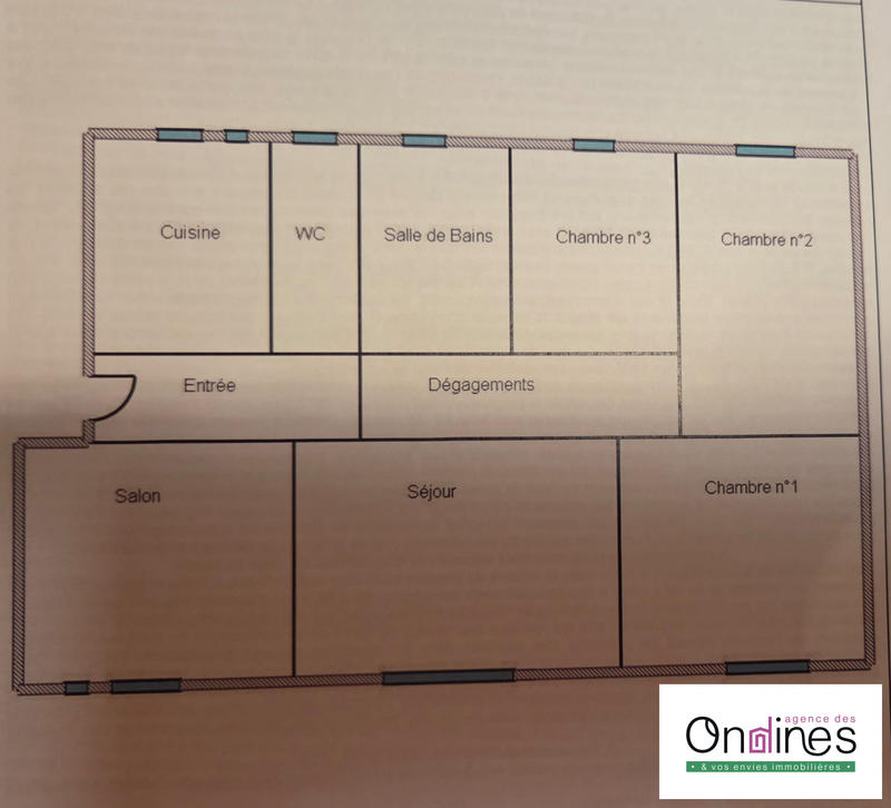 Appartement - 120 m² - 4 pièces