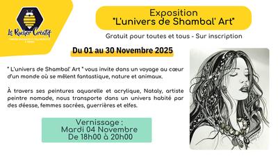Exposition &quot;L'univers de Shambal'Art&quot;