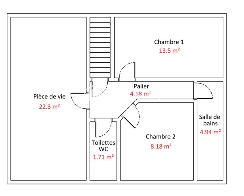 Maison - 121 m² - 6 pièces