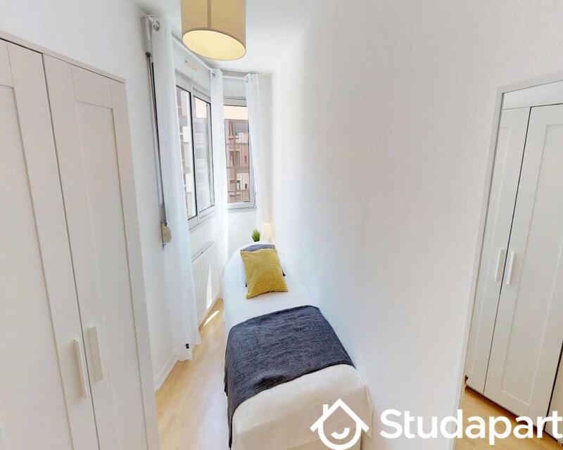 Chambre - 9 m² - 1 pièce