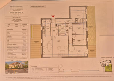 Appartement - 122 m² - 5 pièces