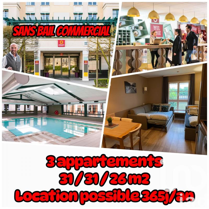 Immeuble - 89 m² - 2 pièces