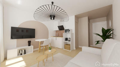 Appartement ancien - 20 m² - 1 pièce