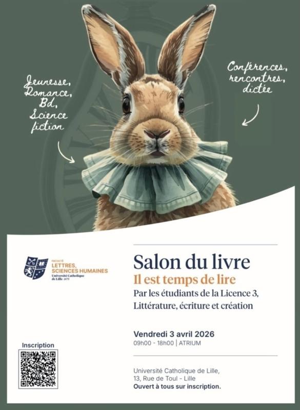 Salon du livre de l'Université Catholique de Lille