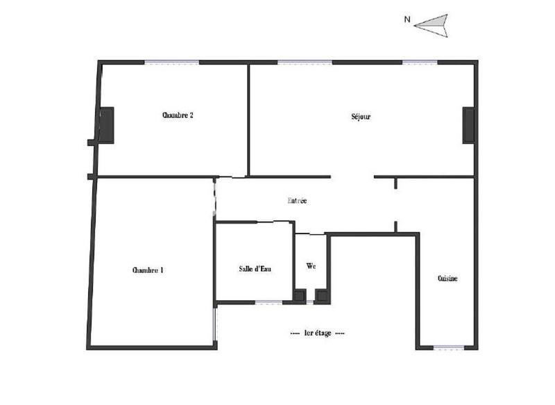 Appartement - 68 m² - 3 pièces