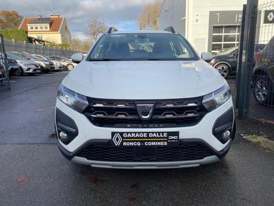 Dacia Sandero Stepway Confort Eco-G 100cv Gpl Pack City/Jantes 16&quot;/Carplay/Camera de Recul