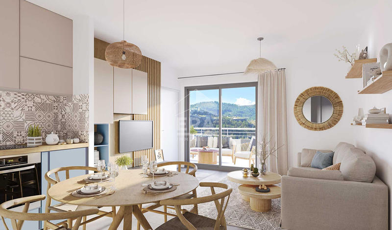 Appartement - 45 m² - 2 pièces