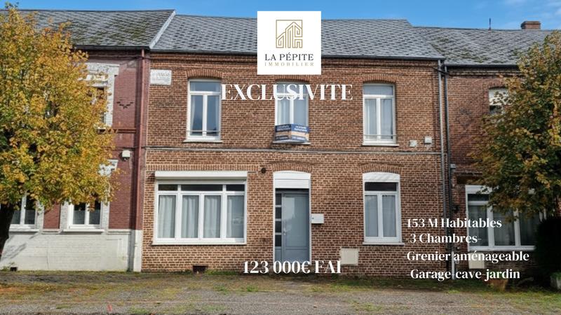 Maison - 153 m² - 6 pièces