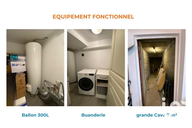 Maison - 118 m² - 3 pièces