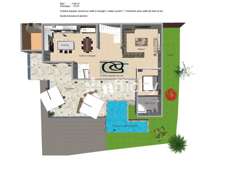 Maison - 301 m² - 12 pièces