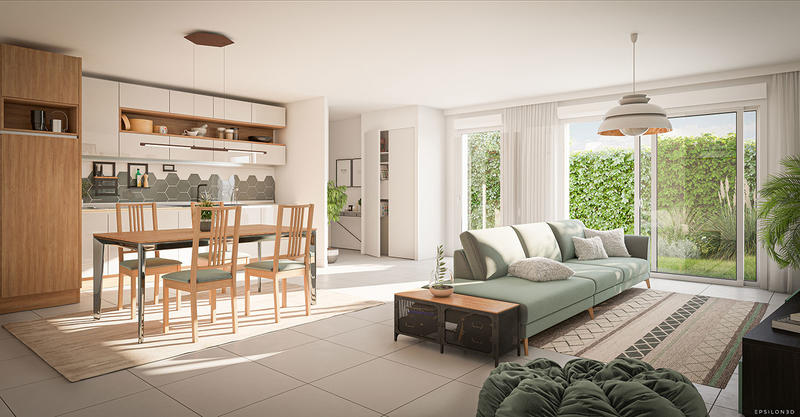 Appartement - 37 à 69 m² - 2 à 3 pièces