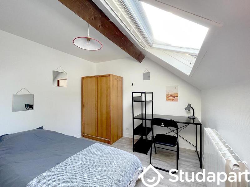 Chambre - 10 m² - 1 pièce