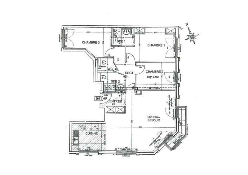 Appartement - 88 m² - 4 pièces