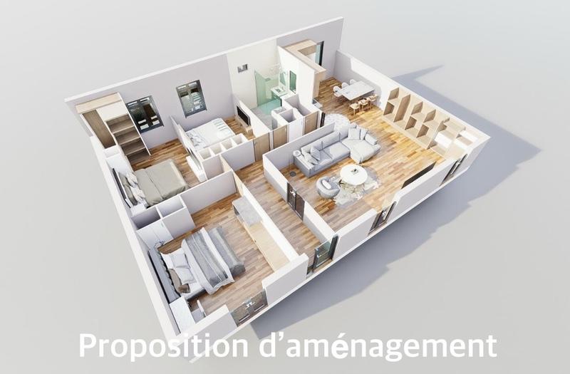 Maison - 93 m² - 5 pièces