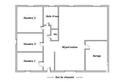 Maison - 70 m² - 4 pièces