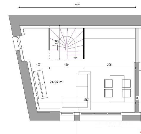 Appartement - 68 m² - 3 pièces