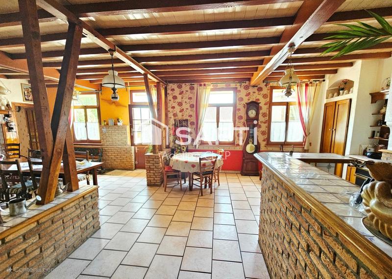 Maison - 187 m² - 8 pièces