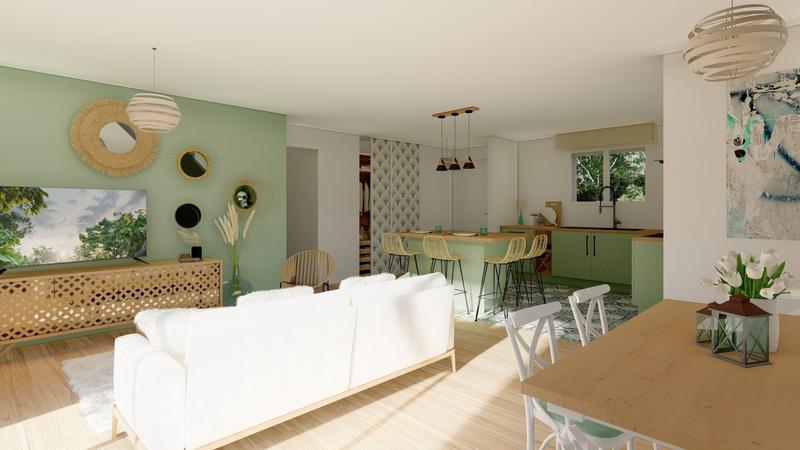 Maison - 90 m² - 5 pièces