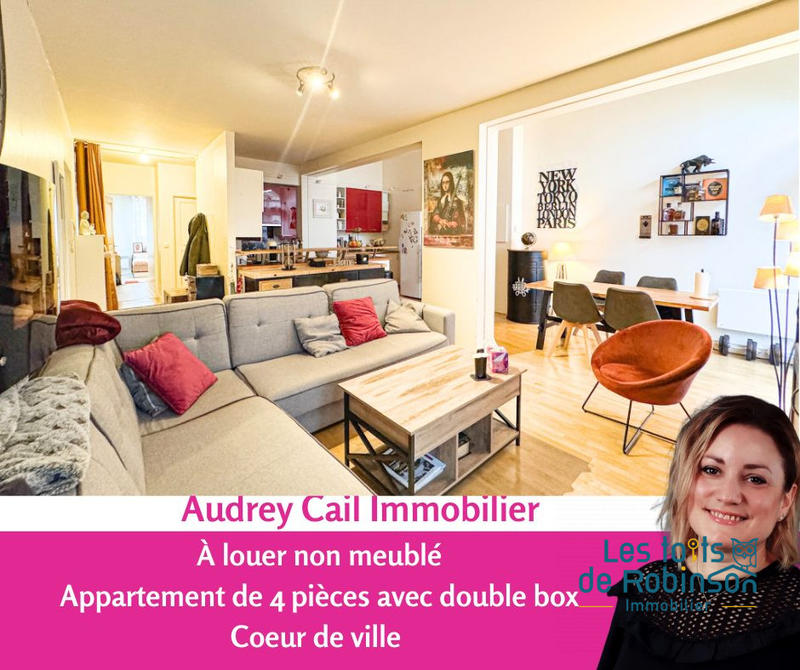 Appartement - 90 m² - 4 pièces