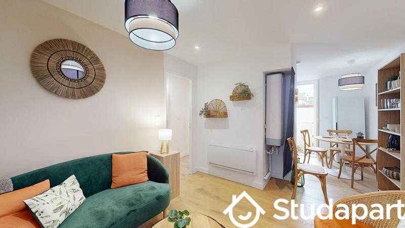 Chambre - 10 m² - 1 pièce