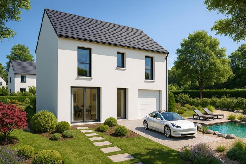 Maison - 104 m² - 6 pièces