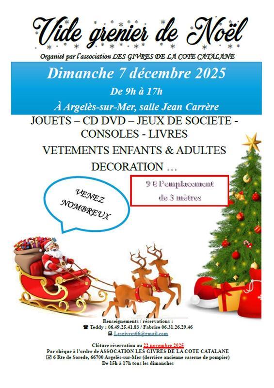 Vide grenier de noël