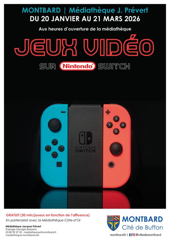 Jeux Vidéo sur Nintendo Switch !