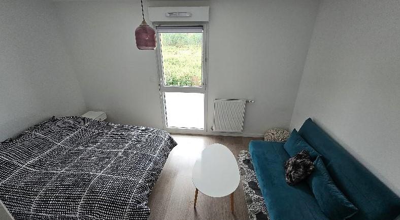 Chambre - 14 m² - 1 pièce