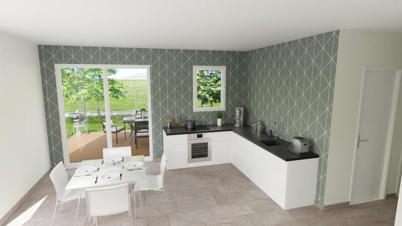 Maison - 60 m² - 3 pièces