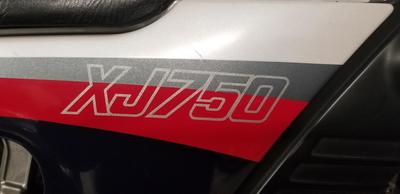 Yamaha Xj 750 yamaha blanc 0750 650