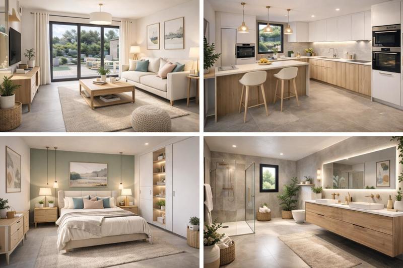 Maison - 80 m² - 4 pièces