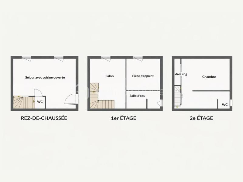 Maison - 63 m² - 3 pièces