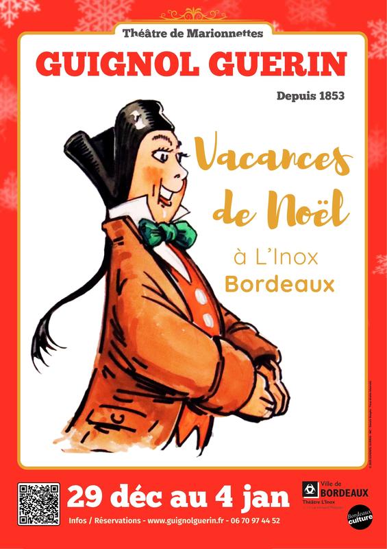 Marionnettes du Guignol Guérin Vacances de Noël Bordeaux