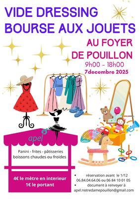 Vide dressing / Bourse aux jouets