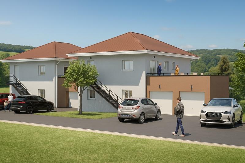 Appartement - 70 m² - 3 pièces