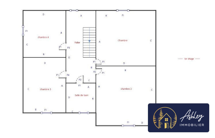Maison - 100 m² - 7 pièces