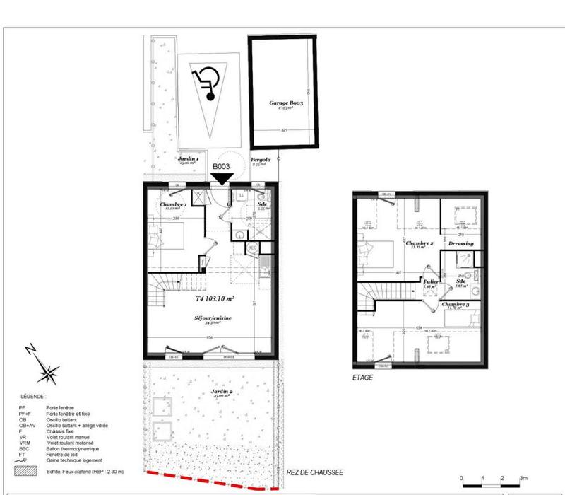 Maison - 86 m² - 4 pièces