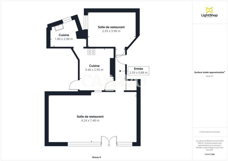 Fonds de commerce - 70 m²