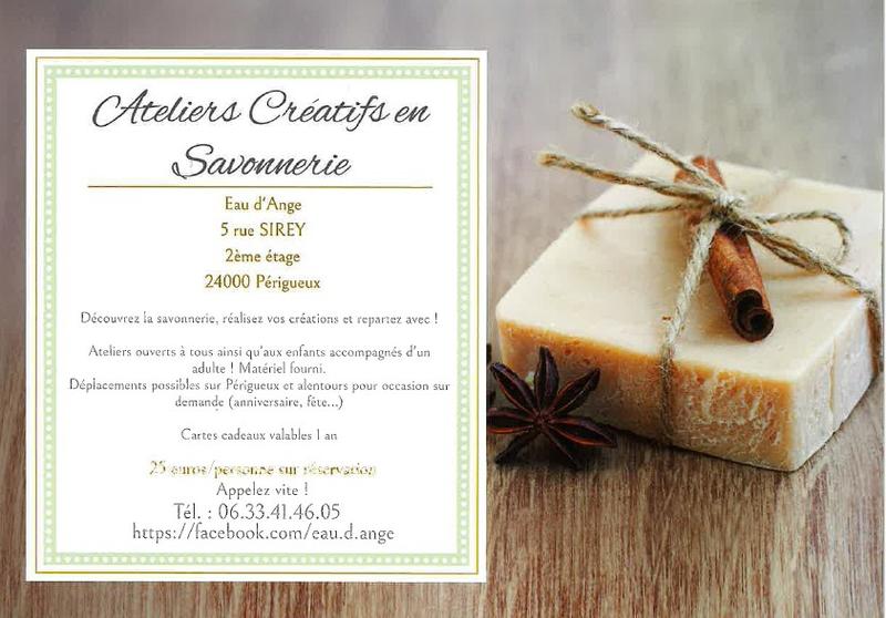 Atelier créatif de savons