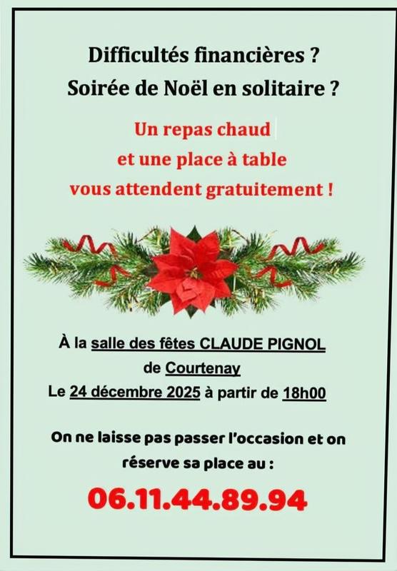 Repas de Noël solidaire