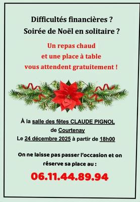 Repas de Noël solidaire