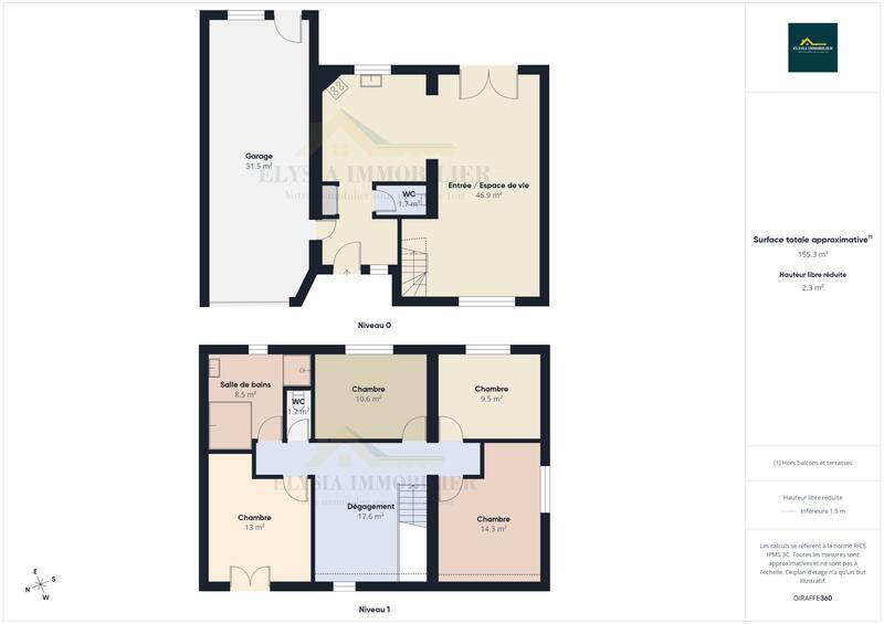 Maison - 119 m² - 5 pièces