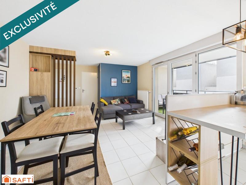 Appartement - 64 m² - 3 pièces