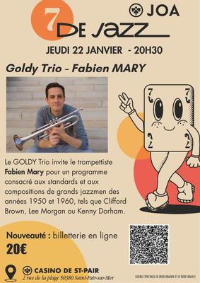 Concert du Goldy Trio et Fabien Mary