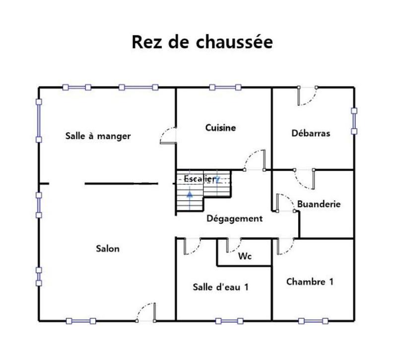 Maison de campagne - 145 m² - 6 pièces