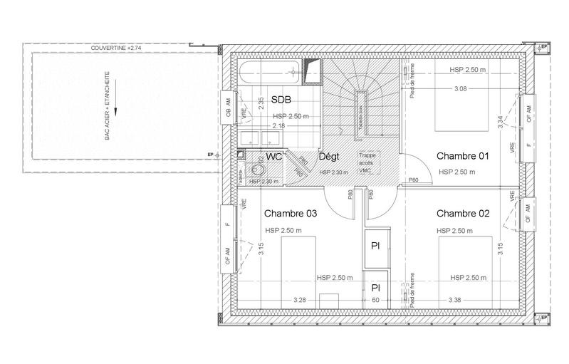 Maison - 86 m² - 4 pièces