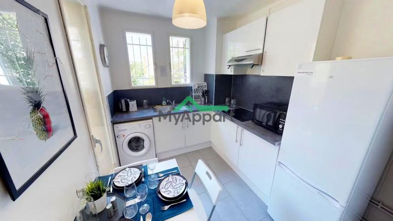 Appartement - 9 m² - 1 pièce