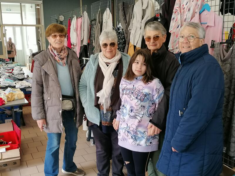 Braderie solidaire de printemps du secours catholique