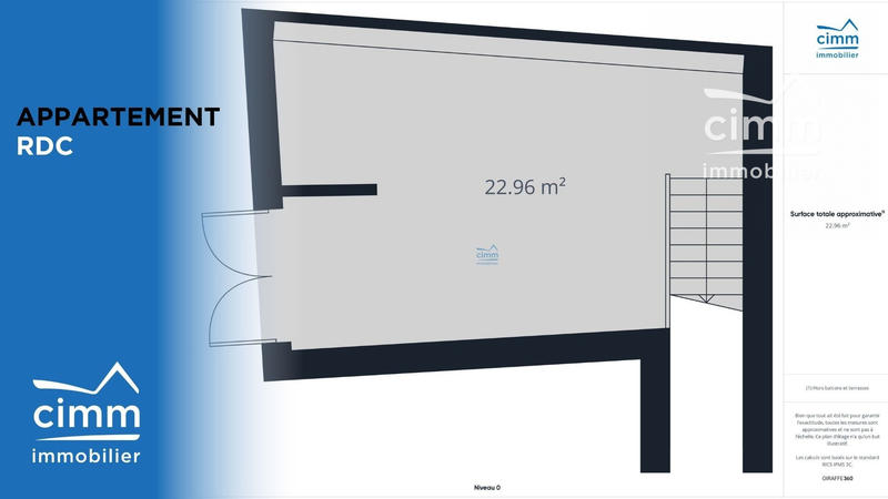 Duplex - 94 m² - 3 pièces